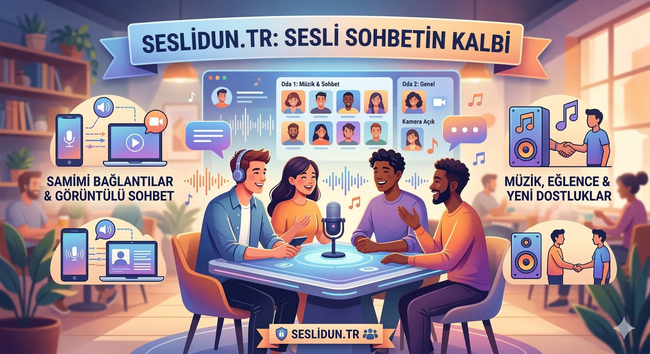 Sesli Sohbetin Kalbi Seslidun.tr ve Yeni Nesil Arkadaşlıklar
