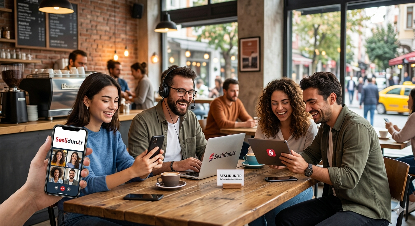 Seslidun.tr ile Kesintisiz Sohbet